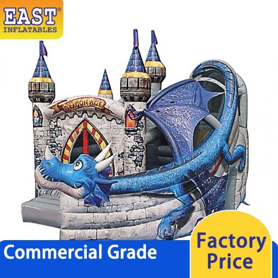 Dragon Bouncy Castle With Slide