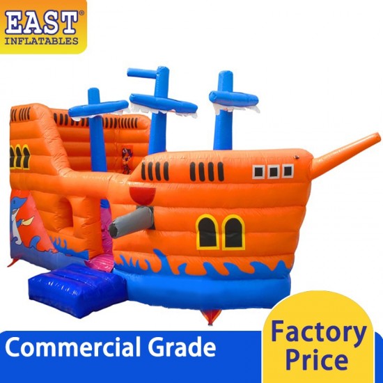 Pirate Ship Jumping Castle With Slide