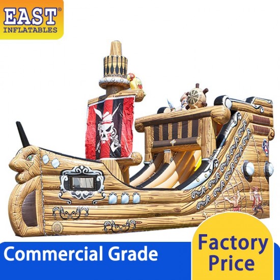 Inflatable Pirate Ship Slide