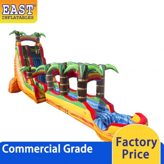 Palm Tree Inflatable Water Slide