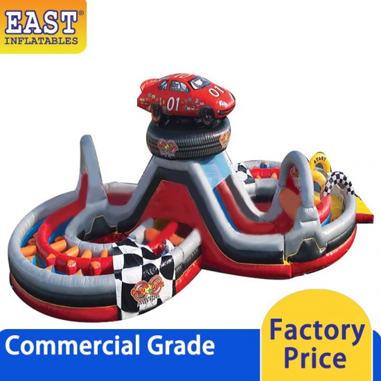 Cars Inflatable Obstacle Course