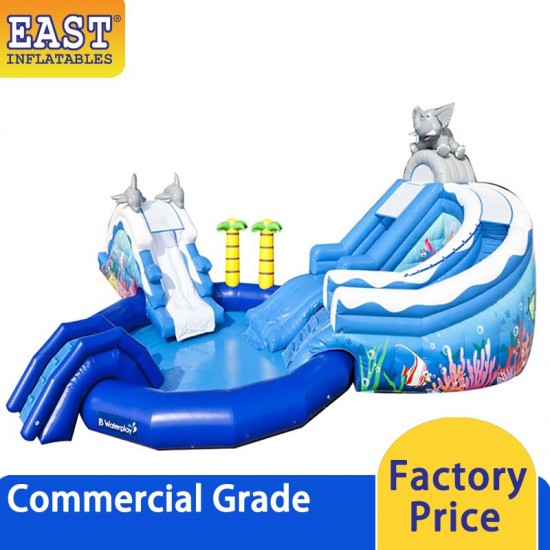 Dolphin Inflatable Water Park