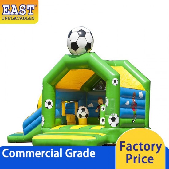 Football Bounce House With Slide