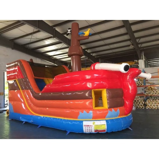 Pirate Ship Inflatable Slide