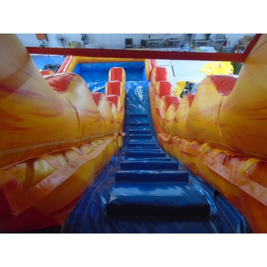 Fire And Ice Inflatable Water Slide