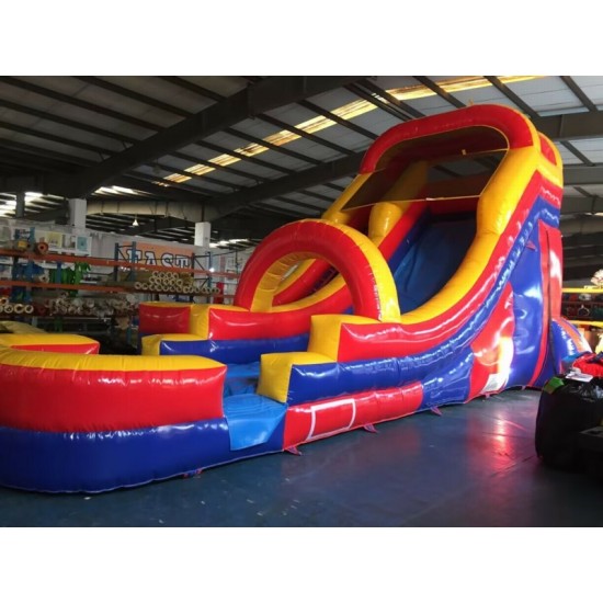 Rainbow Water Slide Inflatable