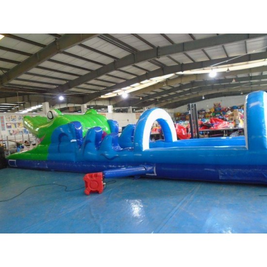 Crocodile Inflatable Water Slide