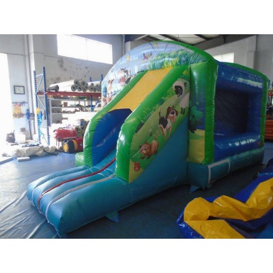 Farm Bounce House Slide